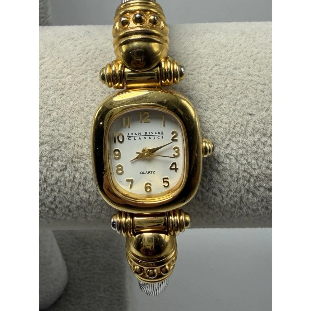 Joan Rivers Classics New Battery Ladies Cuff Watch Do It Now 22MM 6